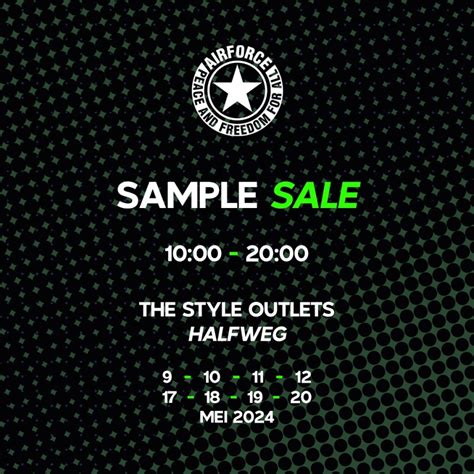 airforce sample sale